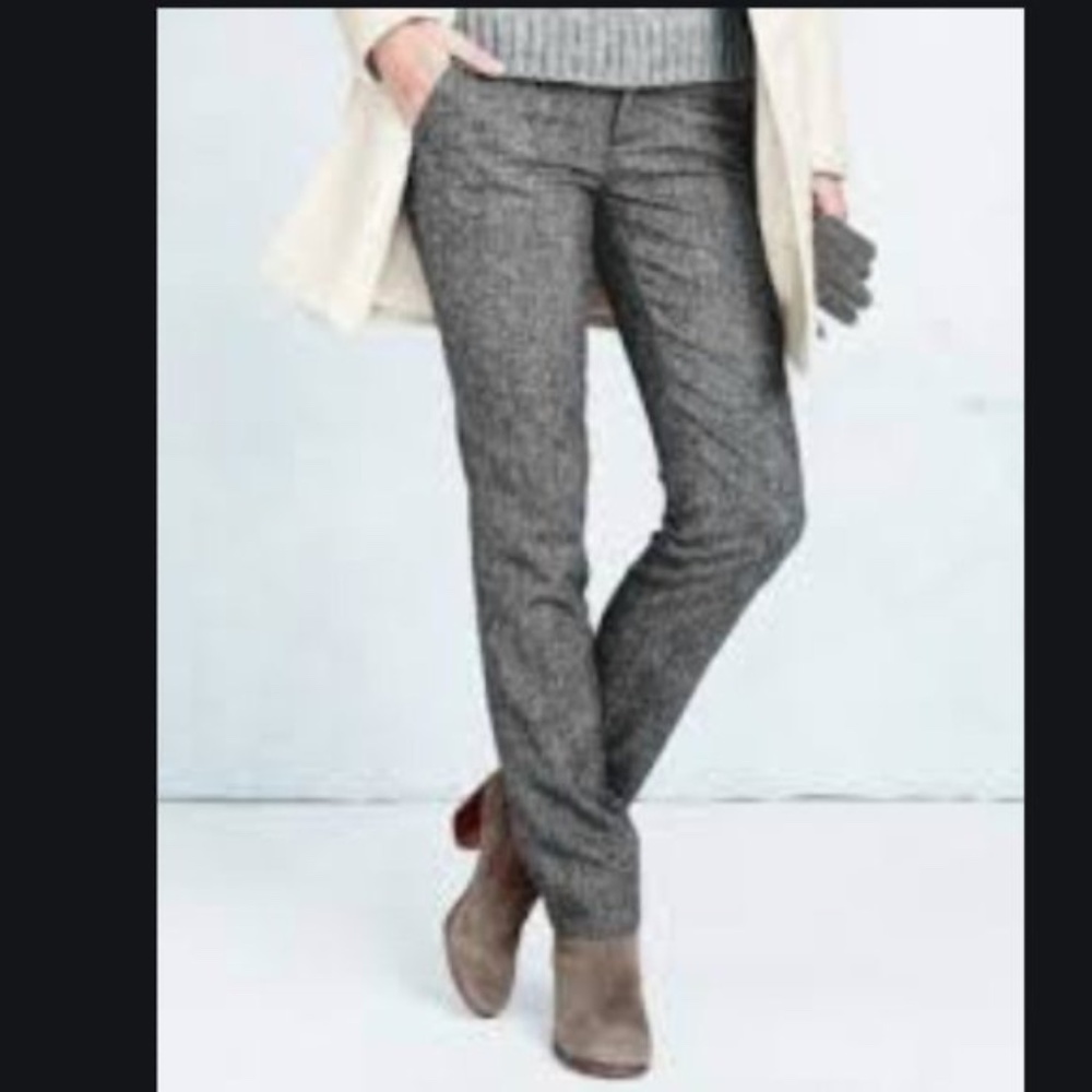 EUC Garnet Hill Wool Trousers 10